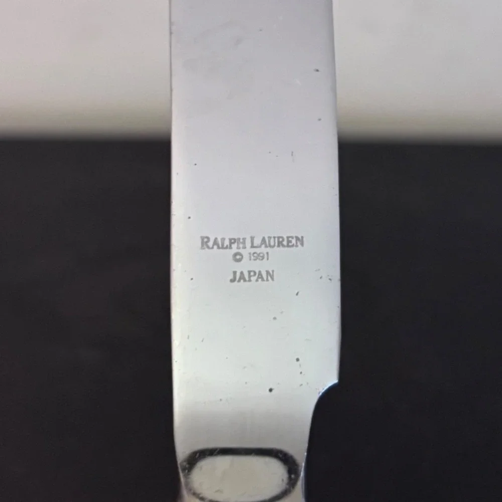 Equestrian Braid (Stainless, 1991) by RALPH LAUREN Flatware | New French Knife